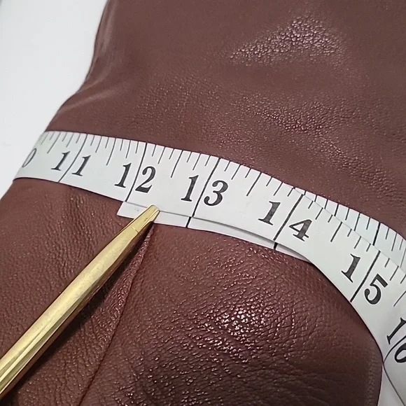 See by Chloe Genuine Brown Leather Heeled Boots Size 7/38 - Picture 9 of 16